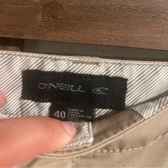 O'Neill Khaki Men's‎ Chinos Size 40 - Picture 4 of 6
